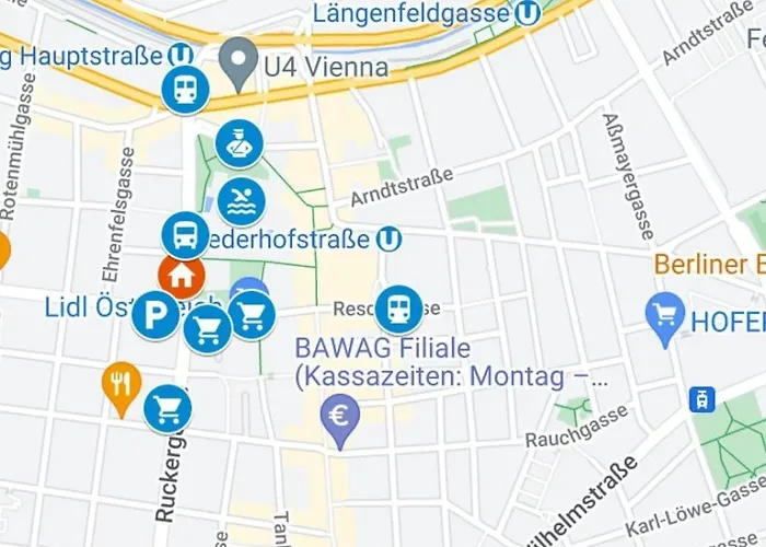 Free Garage, U4&u6 5min, 33m2 * Vienna